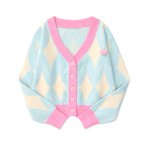 Y2K Fashion Candy Floss Pastel Sweater - Coquette & Acubi Style