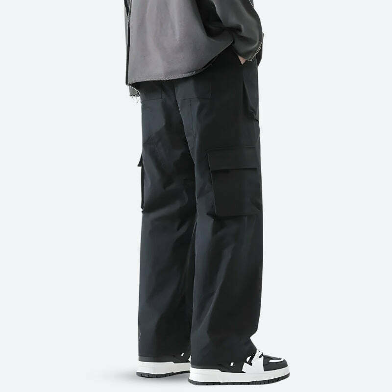 Y2K Fashion Cargo Pants: Dark Coquette & Acubi Style Aesthetic Wear