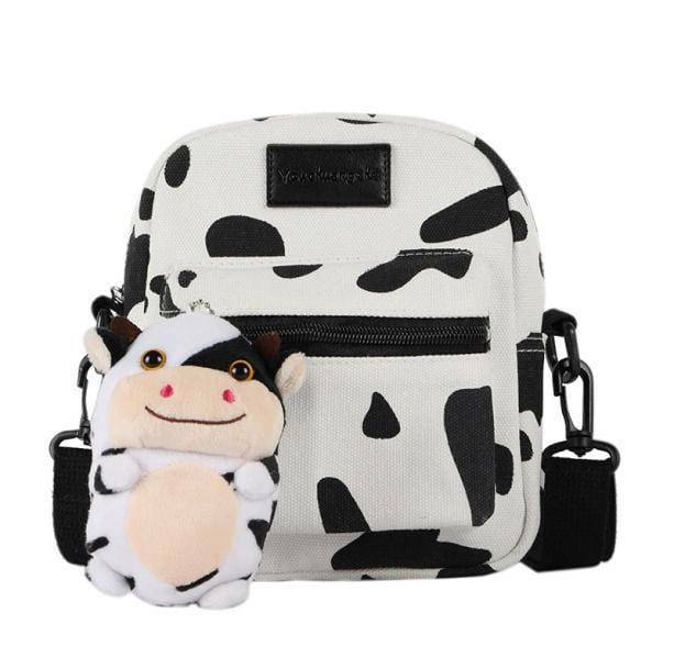 Y2K Fashion Crazy Cow Bag - Coquette Style for Aesthetic Outfits