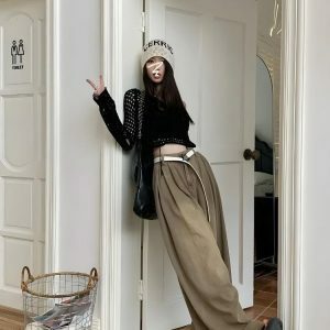 Y2K Fashion Extreme Wide Leg Pants - Coquette Style & Aesthetic Vibes