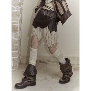 Y2K Fashion Forest Fairy Mini Skirt - Coquette Style Aesthetic Outfit