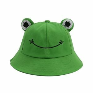 Y2K Fashion Froggy Hat: Coquette Style for Aesthetic Outfits