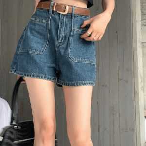 Y2K Fashion High Waisted Shorts - Coquette Style & Aesthetic Outfits