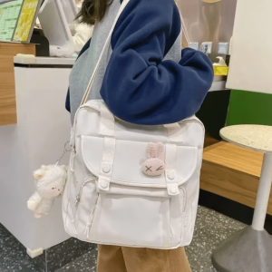 Y2K Fashion Kawaii School Backpack - Cute Coquette Style Bag