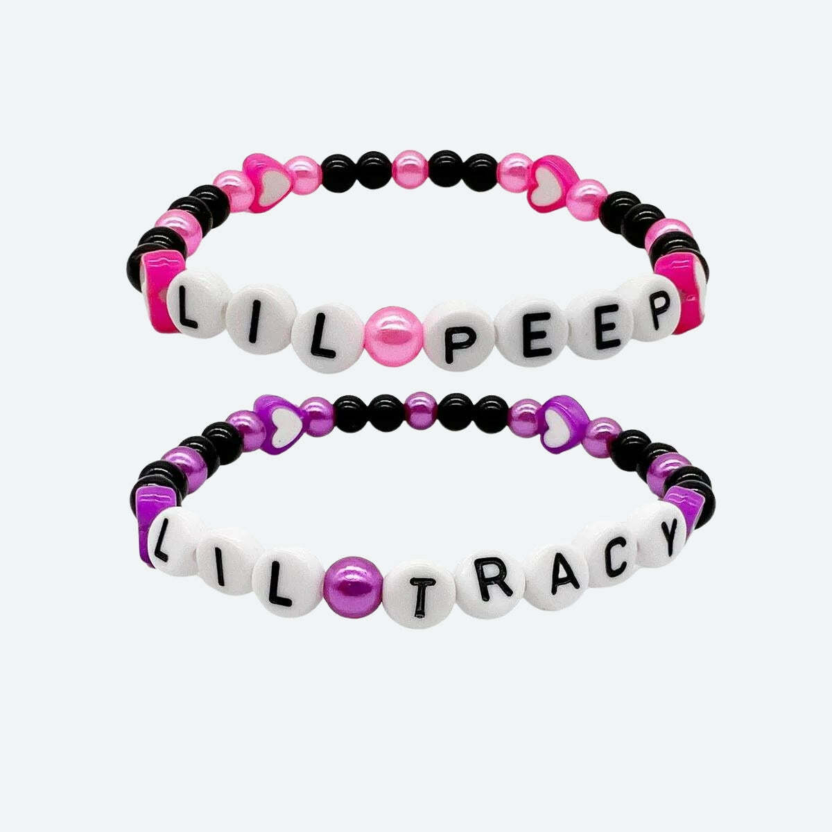 Y2K Fashion Lil Peep & Tracy Bracelet - Coquette Aesthetic Jewelry