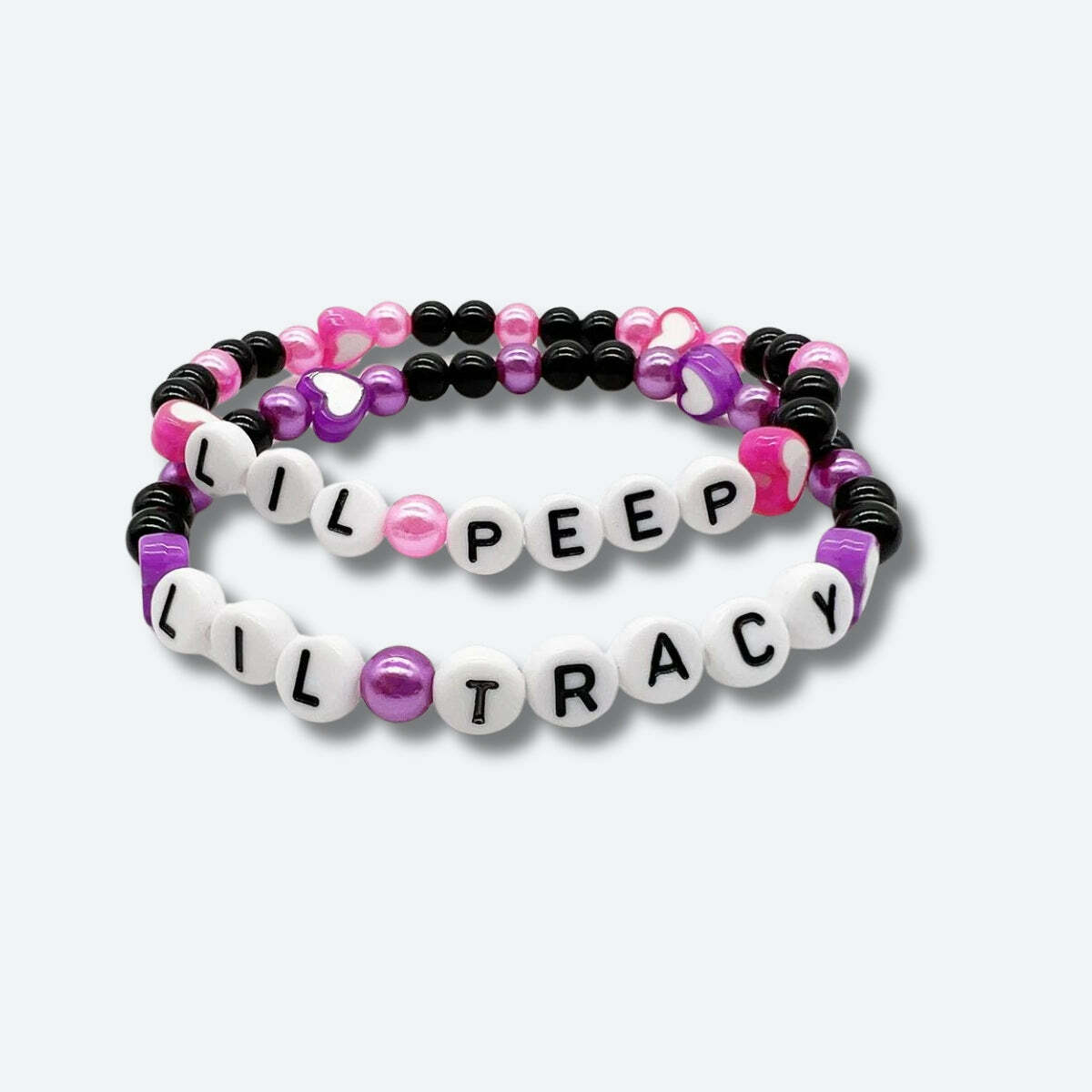 Y2K Fashion Lil Peep & Tracy Bracelet - Coquette Aesthetic Jewelry