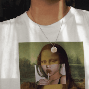 Y2K Fashion Mona Lisa T-Shirt - Coquette Style & Aesthetic Vibes