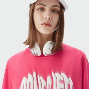 Y2K Fashion Ooh I Sleep Crew Neck Sweatshirt - Coquette Aesthetic Style