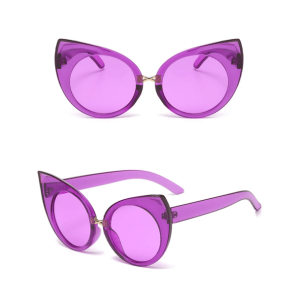 Y2K Fashion Oversized Kitty Sunglasses - Coquette & Aesthetic Style