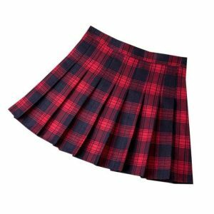 Y2K Fashion Plaid Skirt - Coquette Style Aesthetic Clothing for Women