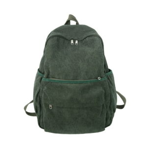 Y2K Fashion Retro Corduroy Backpack - Coquette & Acubi Style Essential