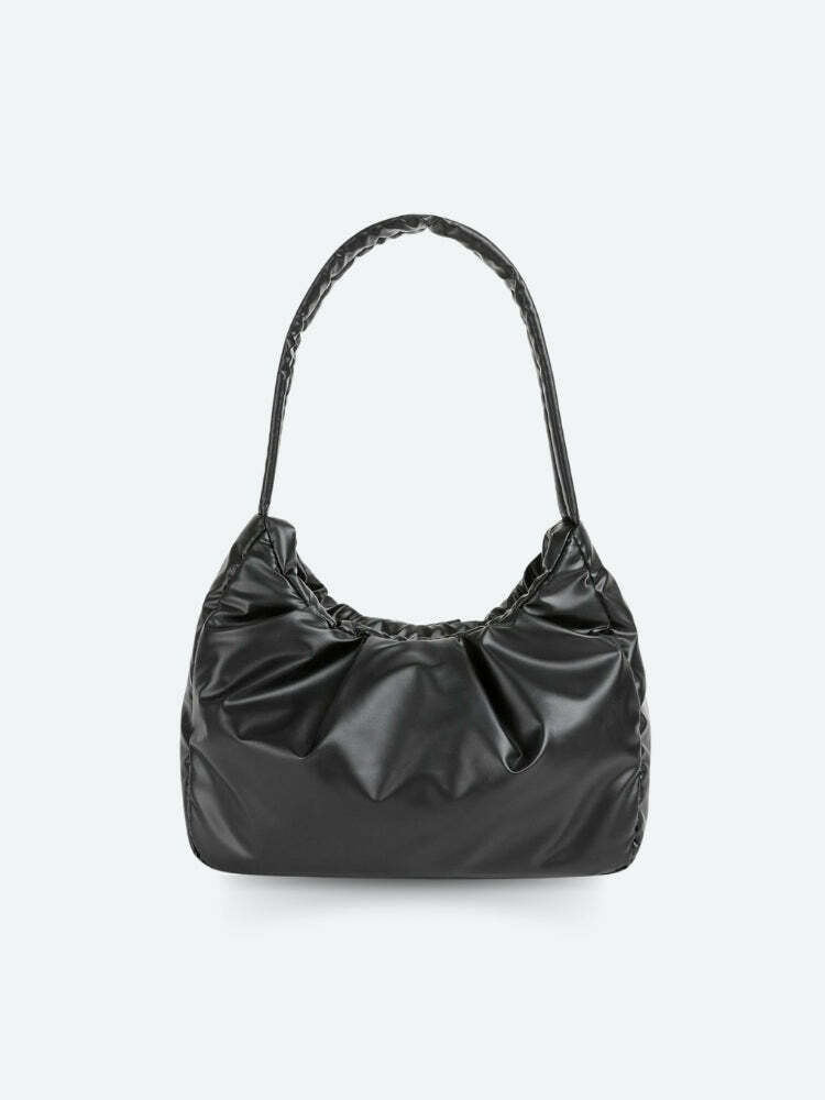 Y2K Fashion Ruched Shoulder Bag - Coquette Style for Aesthetic Outfits