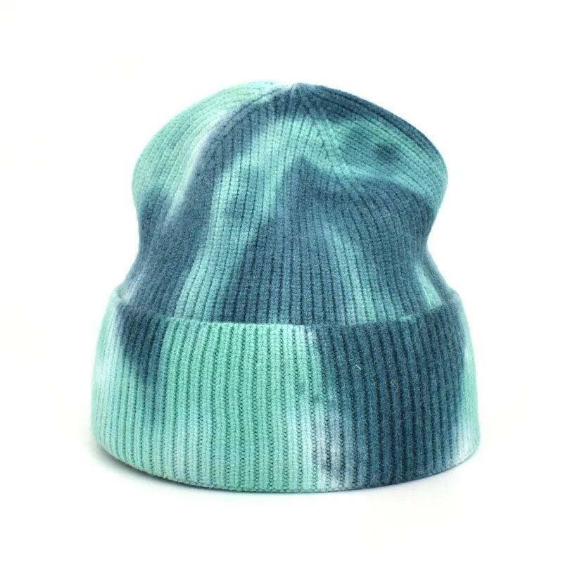 Y2K Fashion Tie Dye Beanie - Aesthetic Coquette & Indie Style Accessory