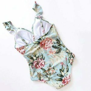 Y2K Fashion Vintage Floral Swimwear - Coquette & Acubi Aesthetic Styles