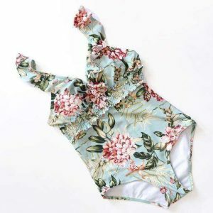 Y2K Fashion Vintage Floral Swimwear - Coquette & Acubi Aesthetic Styles