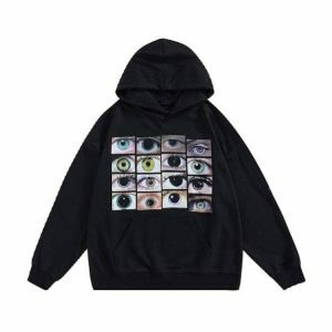 Y2K Fashion Weirdcore Hoodie - Aesthetic Grunge & Coquette Style