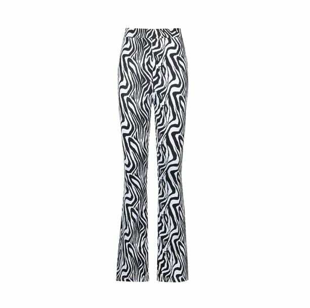 Y2K Zebra Pants - Trendy Acubi Fashion for Coquette & Aesthetic Styles